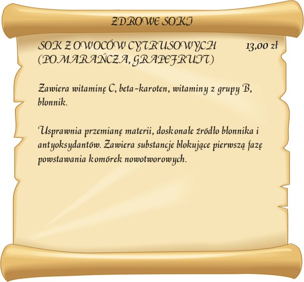 Zdrowe soki